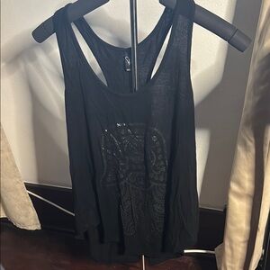 Black Sleeveless Top